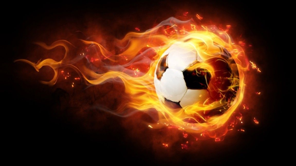 Soccer and Fire Backdrop | Football wallpaper, Soccer, Football